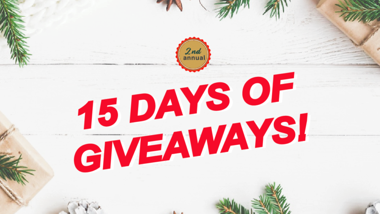 15 Days of Giveaways 2.0