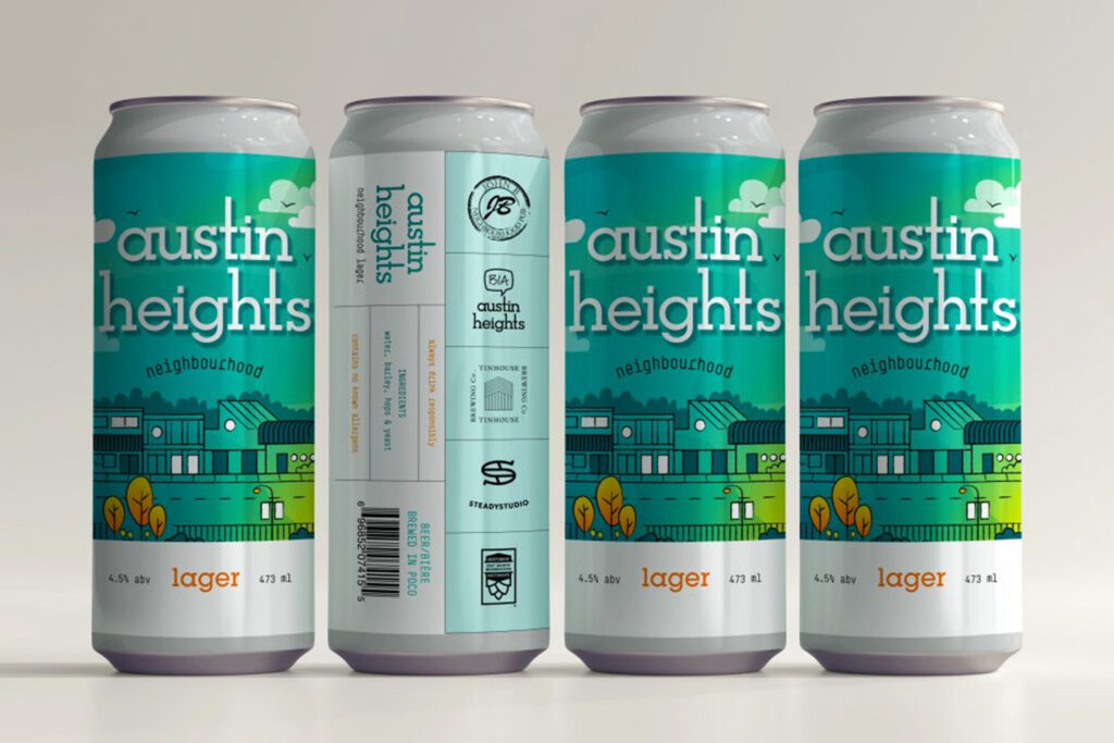 Release of Austin Heights Neighbourhood Lager